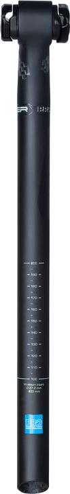 Actual product image PRO SEATPOST DISCOVER 31.6/20MM CARBON, 400MM LONG, DI2 READY (31.60 mm)