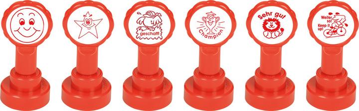 Produktbild X-Stamper weiter so' rot