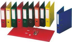 Actual product image Leitz Esselte plastic files Standard, DIN A4, 50 mm, assorted Cover inside and outside with PP-foil (A4, 50 mm, 1 Piece)