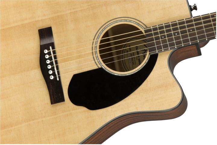 Image du produit Fender CD-60SCE Naturel (Guitare occidentale, Fond et éclisses : Acajou, Table d'harmonie : Épicéa)