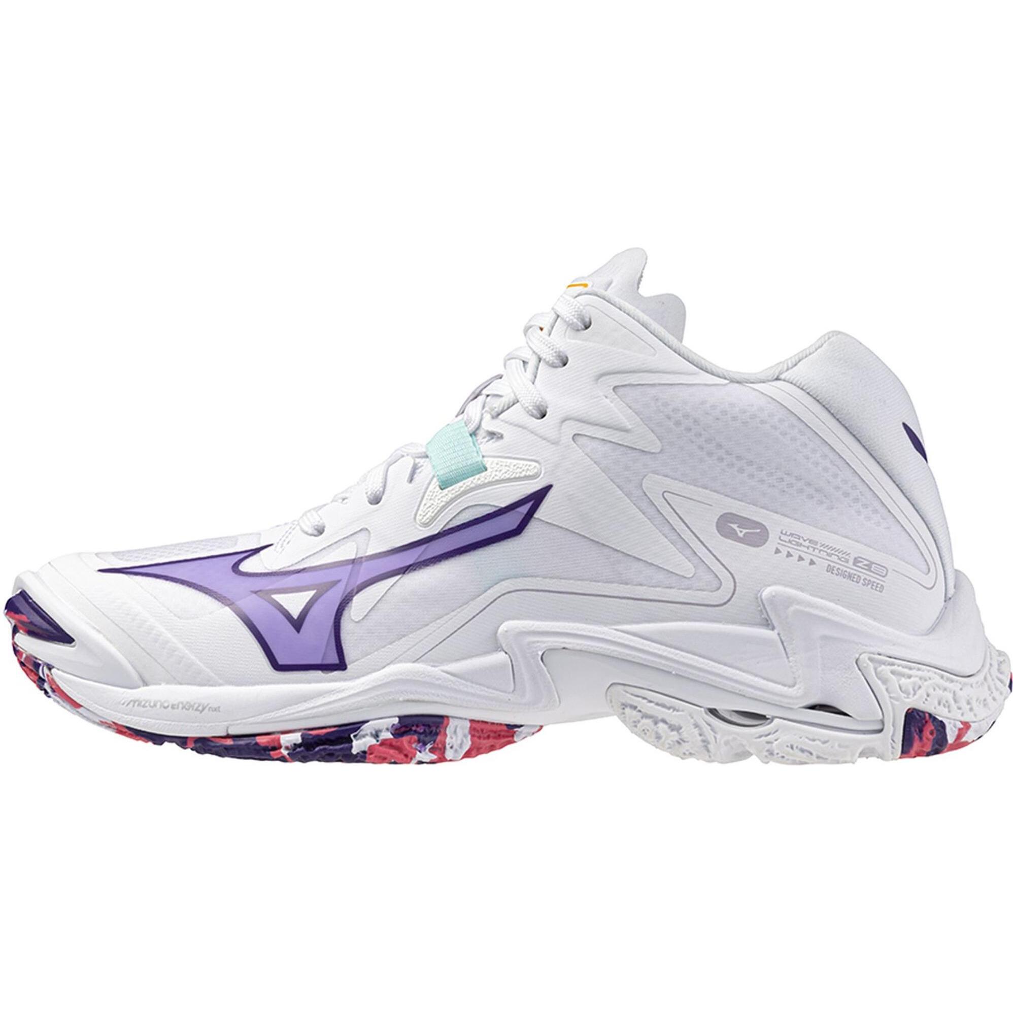 Mizuno, Damen, Hallenschuhe, Wave Lightning Z Mid (37), Weiss