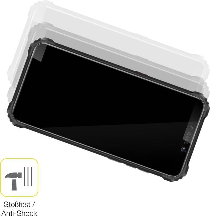 Actual product image Dipos 3D Full Cover Screen Protector (1 pcs., Oukitel WP5)