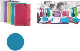 Produktbild Elba Eckordner hawai, DIN A4, farblos-transluzent aus PP, 3 Klappen, Maße: (B)240 x (H)320 (A4, 1 x)