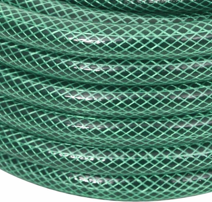Produktbild vidaXL Gartenschlauch Grün 10 m PVC, Farbe: Grün, Material (10 m, 15.24 mm)