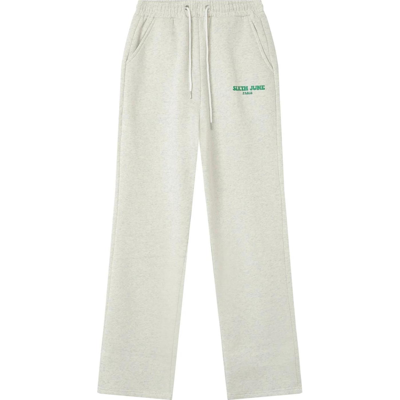 Sixth June, Herren, Hosen, Retro-Print-Jogginghosen, Grau, (XL)