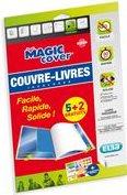 Immagine prodotto Elba Protezioni per libri "Magic Cover", contenuto: 5 pezzi + 2 GRATIS con strisce autoadesive per un