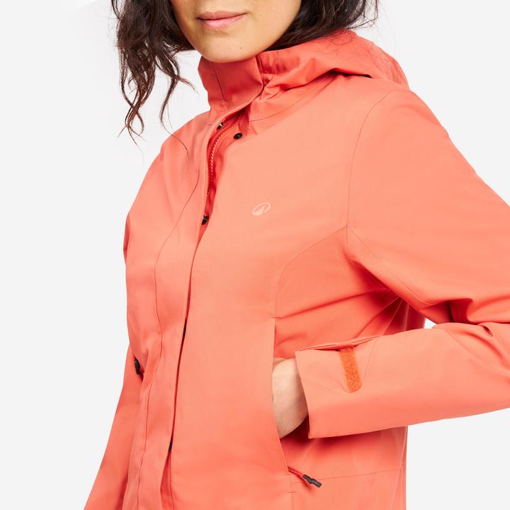 Produktbild Tribord Women’s long waterproof raincoat - Sailing 500 brick (3XL)