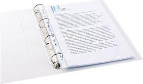 Actual product image Elba Standard brochure sleeve, DIN A4, PP, 0.09 mm, crystal clear, open top, Euro-perforation (A4, 100x)