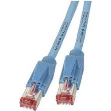 EFB Elektronik Hersteller: RJ45 Patchkabel S/FTP, Cat.6A, TM21, UC900, 7,5m, blau Das in Europa gefe (S/FTP, CAT6a, 7.50...