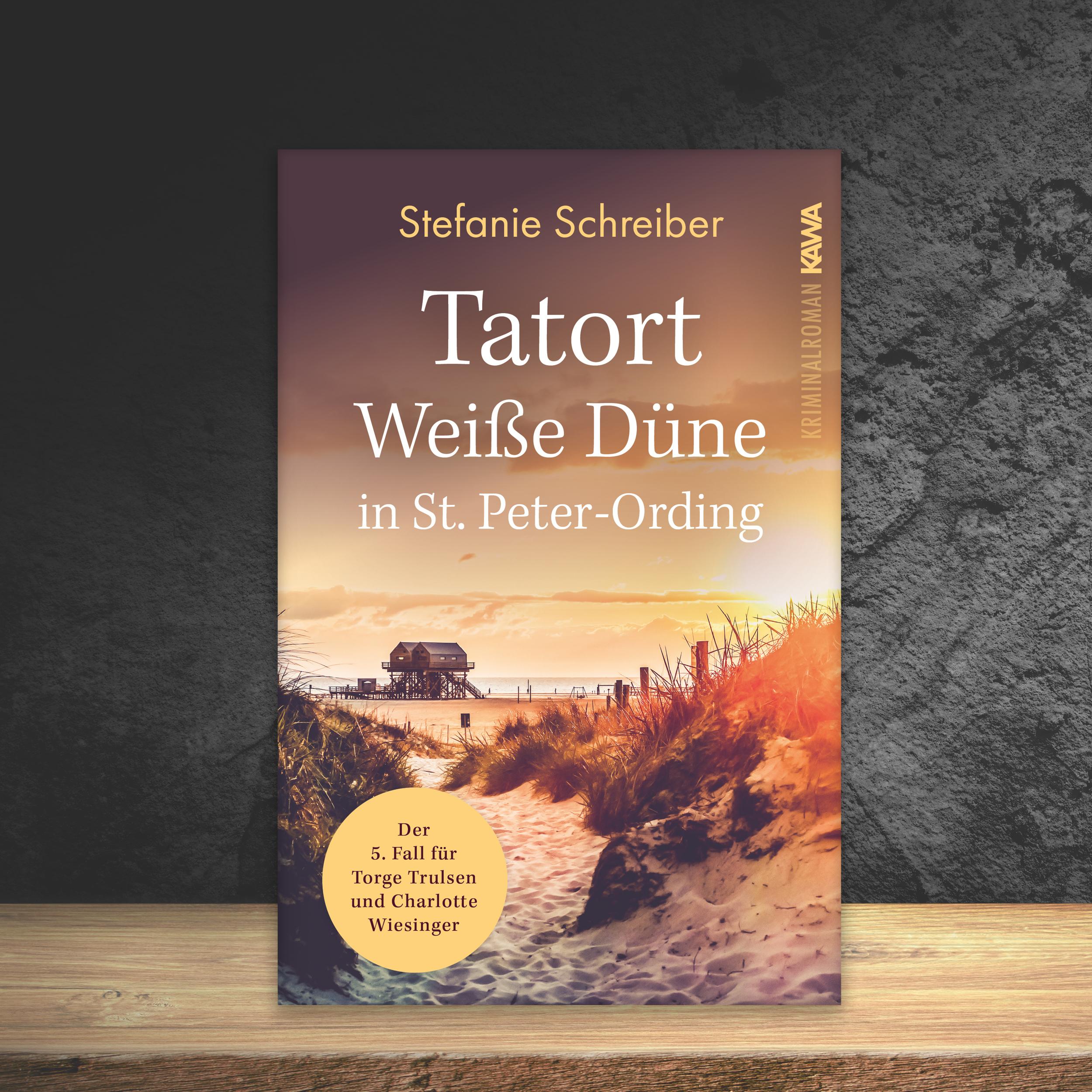 Thumbnail - Tatort Weisse Düne in St. Peter-Ording, Belletristik von Stefanie Schreiber, Kampenwand Verlag