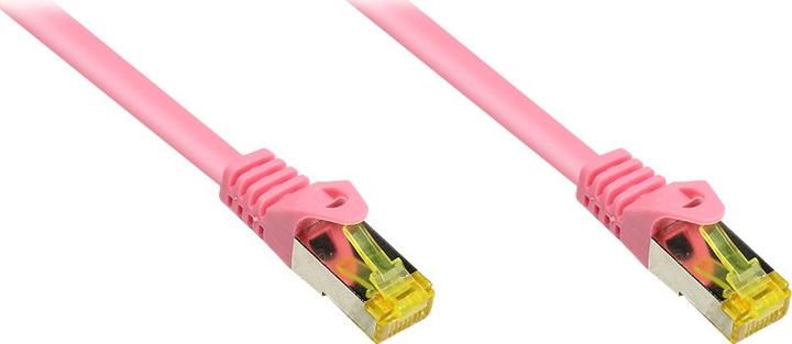 Produktbild Good Connections RJ45 Patchkabel mitCat.7 Rohkabel und Rastnasenschutz (RNS®), S/FTP, PiMF, halogenfrei, 600MHz, OFC (S/FTP, CAT7, 3 m)