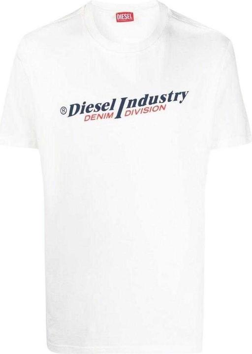 Actual product image Diesel Unisex Adult Industry Denim Division Logo T-Shirt (XL)