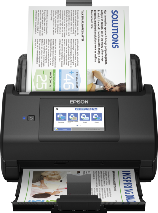 Actual product image Epson WorkForce ES-580W (USB, WLAN, USB host)