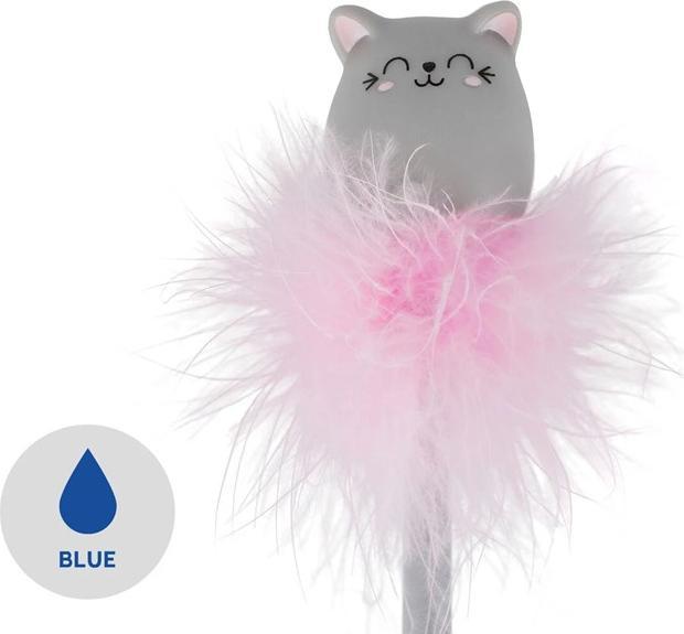 Immagine prodotto Legami Kugelschreiber mit leuchtender Katze - Kitty (Azzurro, 1 x)