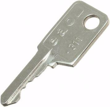 EAO Key switch Spare Key DOM lock number D31