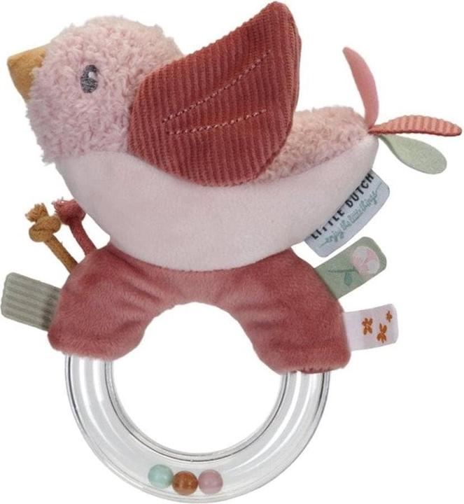 Little Dutch Flowers & Butterflies Ring Rattle