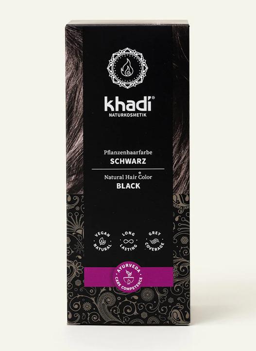 Produktbild Khadi Pflanzenhaarfarbe (Schwarz)