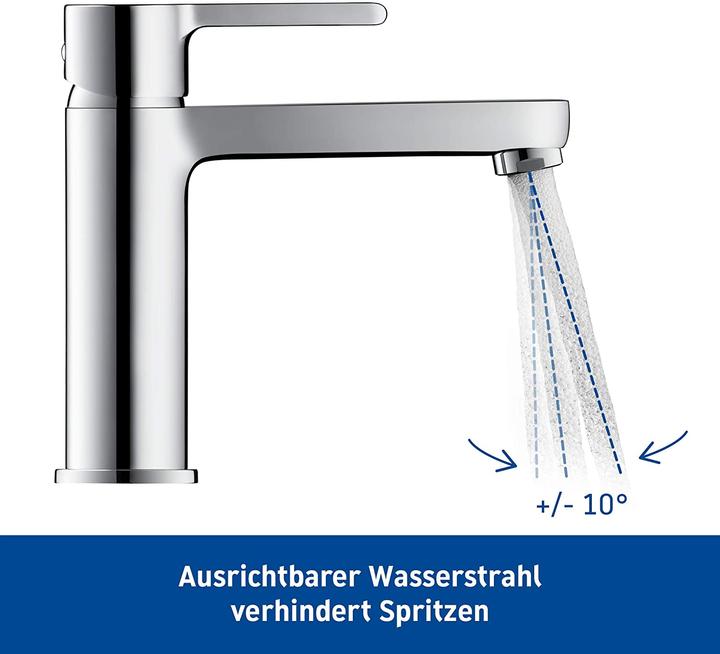 Productafbeelding Duravit Eéngreeps wastafelmengkraan B21020