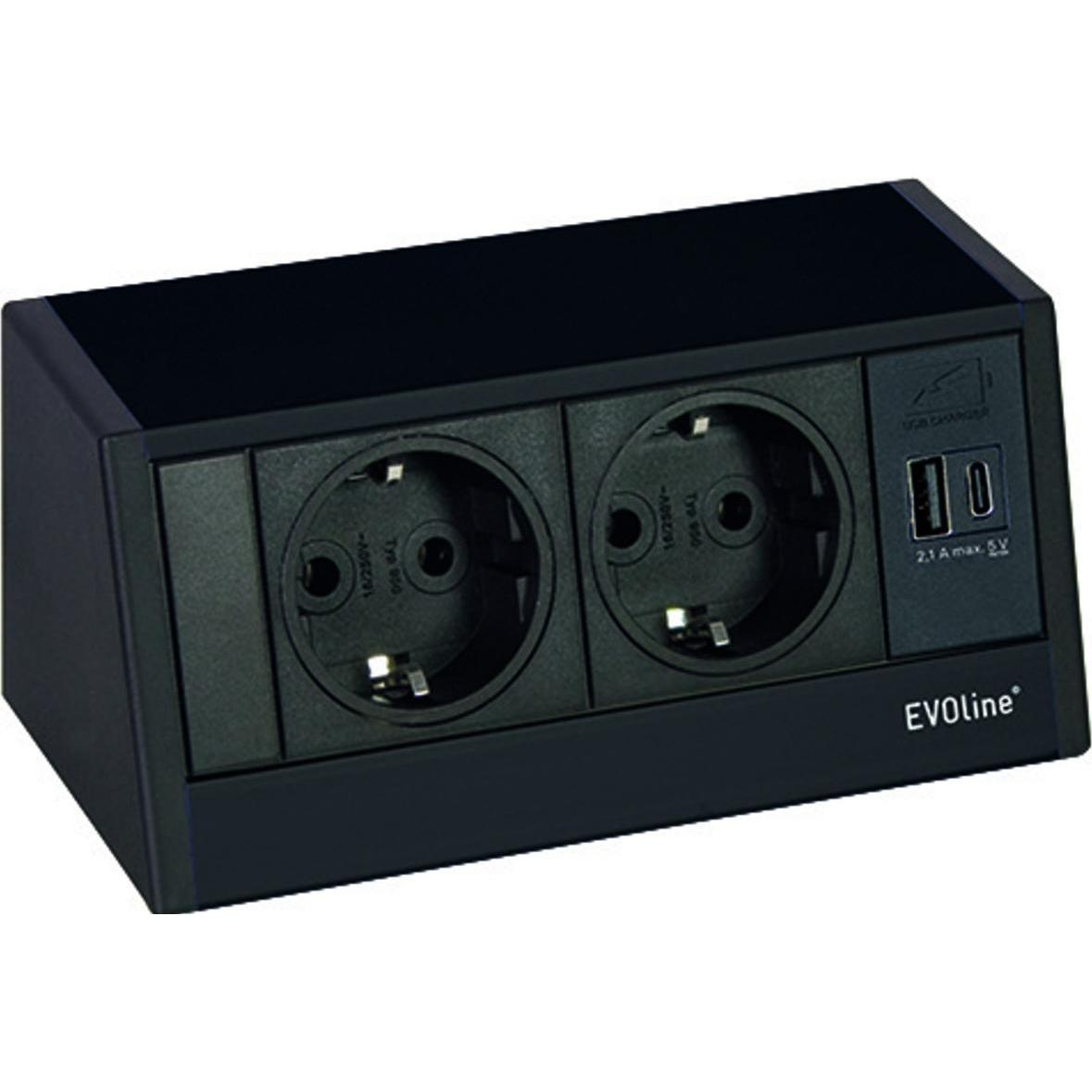 Evoline, Möbelausstattung, Steckdoseneinheit  R-Dock (1 Stk.)