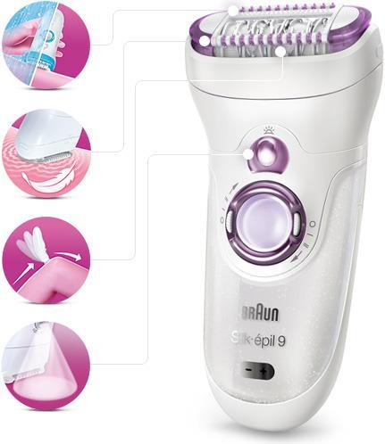 Actual product image Braun Silk-épil 9 9-961 w&d SkinSpa CH-Edition