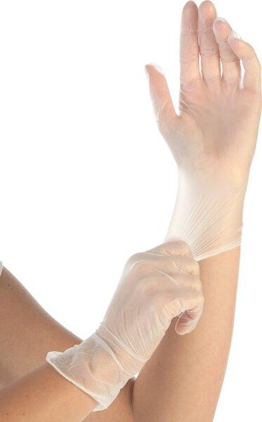 Actual product image Hygonorm unisex disposable gloves IDEAL LIGHT white size L 100 pcs. (L)