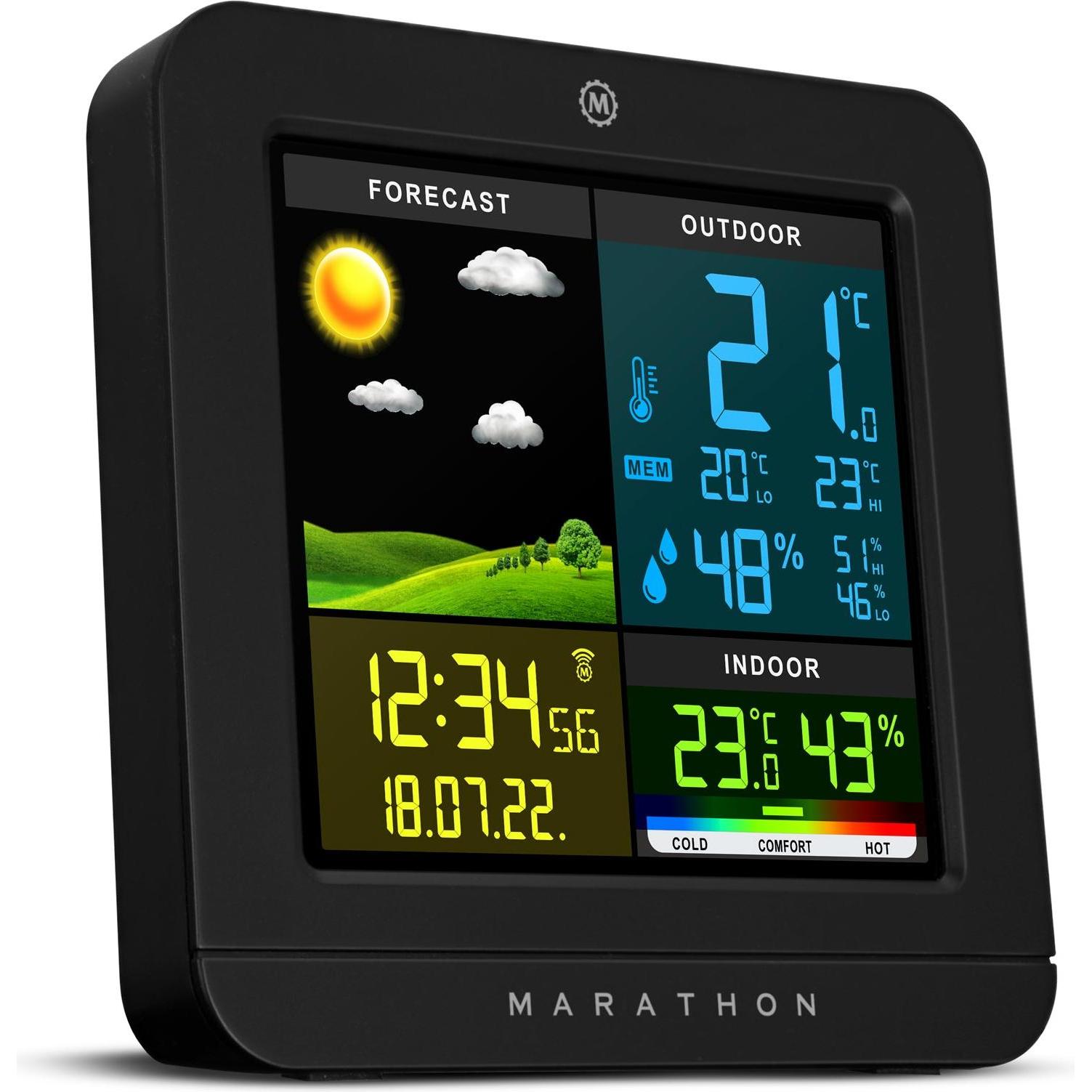 Marathon Weerstation Berlin, Stazione meteo, Nero