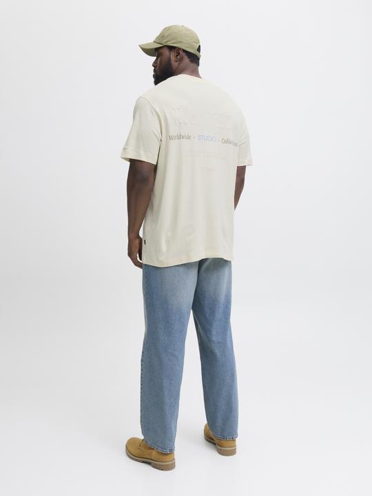 Actual product image Jack & Jones Jjeurban Edge Studio Tee Ss Sn Pls (5XL)