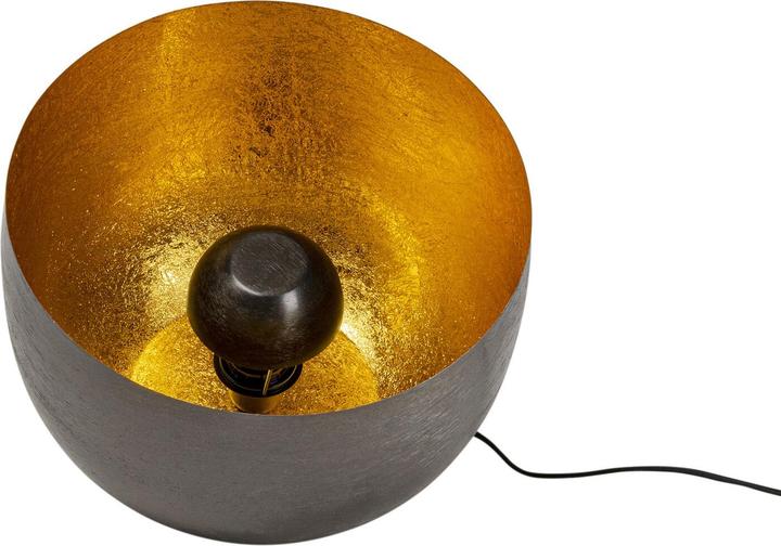 Image du produit Kare Design Lampe de sol Apollon Smooth noire ronde 35 (E27)