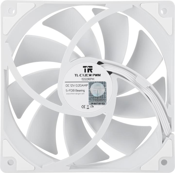 Actual product image Thermalright TL-C12C-S ARGB White - fan, 120mm (120 mm, 1 x)