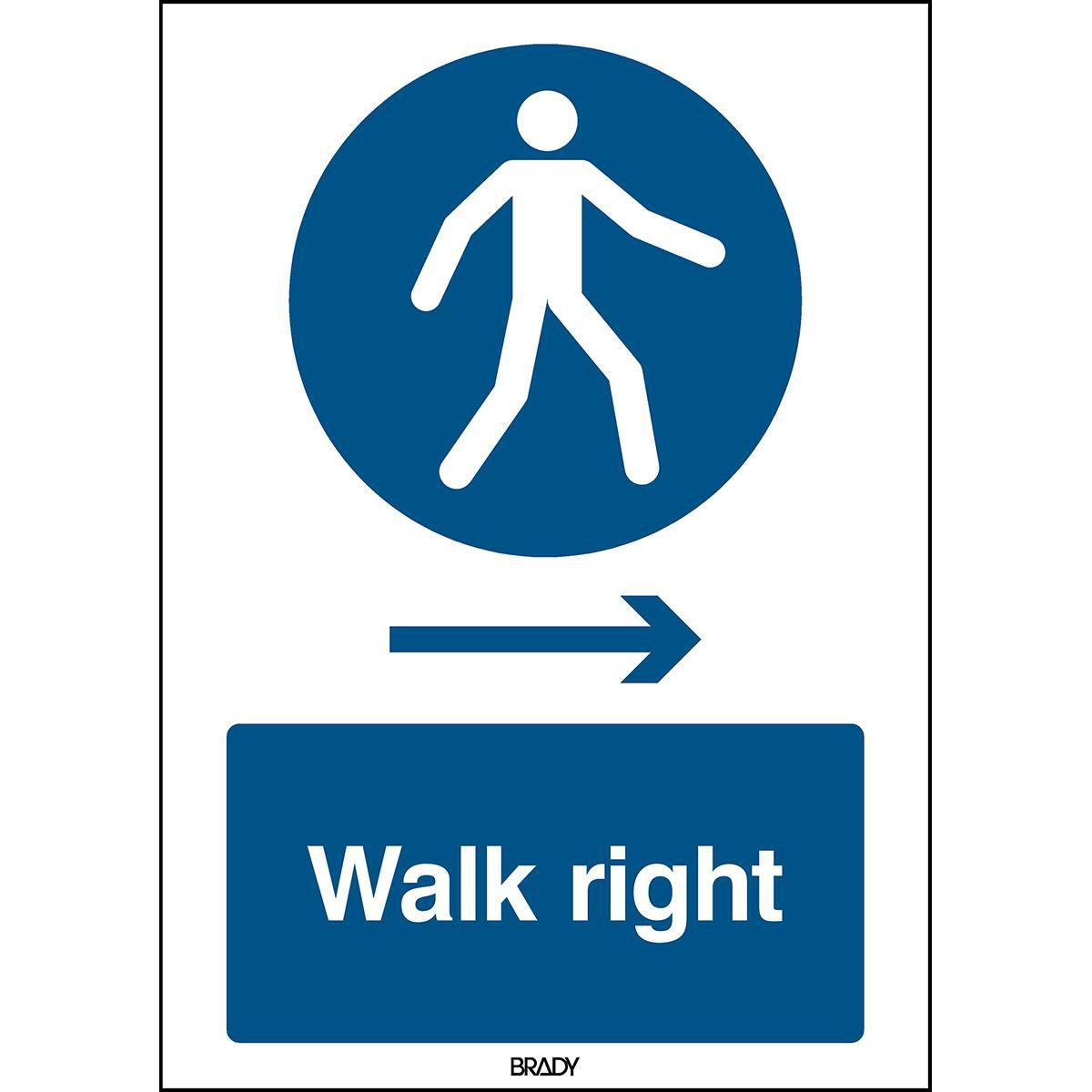 Brady, Sicherheitskennzeichnung, ISO Safety Sign - Use this