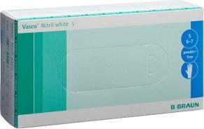 Actual product image B.Braun Nitrile gloves white (S)