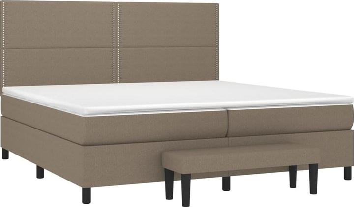Immagine prodotto vidaXL Bo x letto a molle con materasso 120 x 190 cm in tessuto (120 x 190 cm)