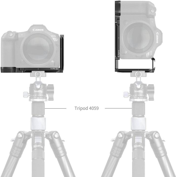 Actual product image SmallRig L-bracket mounting plate for Canon EOS R5 Mark II