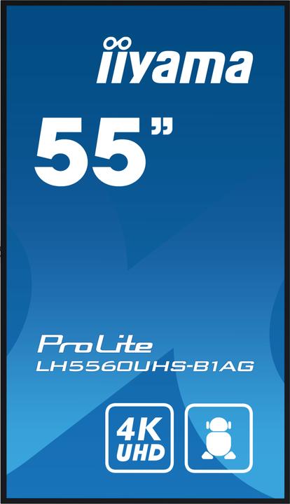 Actual product image iiyama ProLite LH5560UHS-B1AG (3840 x 2160 Pixels, 55")
