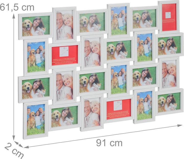 Actual product image Relaxdays Picture frame collage (10 x 15 cm)