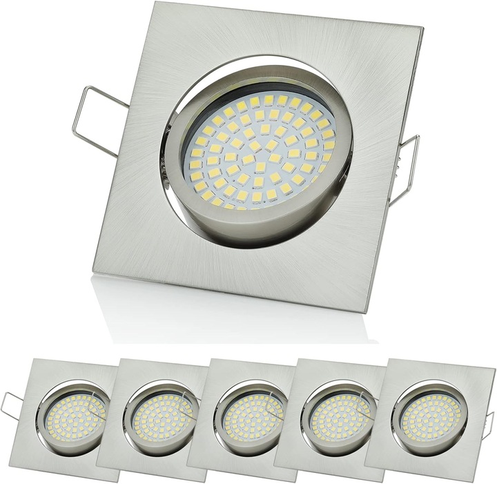 Produktbild Sweet Led 6er-Set schwenkbare LED-Einbaustrahler (330 lm)