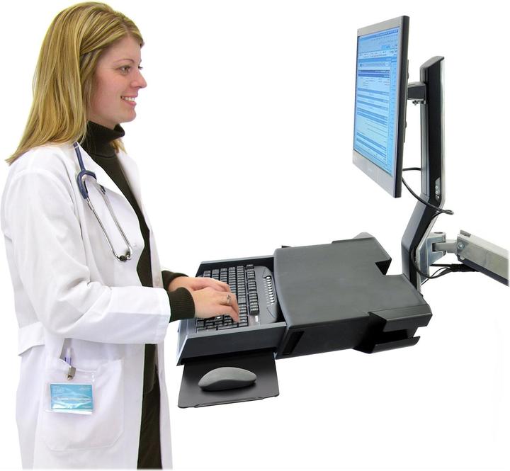 Produktbild Ergotron Sv Sit Stand Combo Arm (Wand, 24")