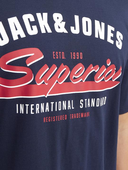 Produktbild Jack & Jones Jjelogo Tee Ss O-Neck 2 Col Ss25 Sn (M)
