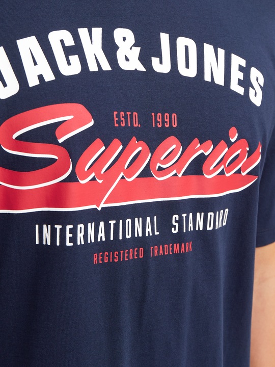 Image du produit Jack & Jones Jjelogo Tee Ss O-Neck 2 Col Ss25 Sn (L)