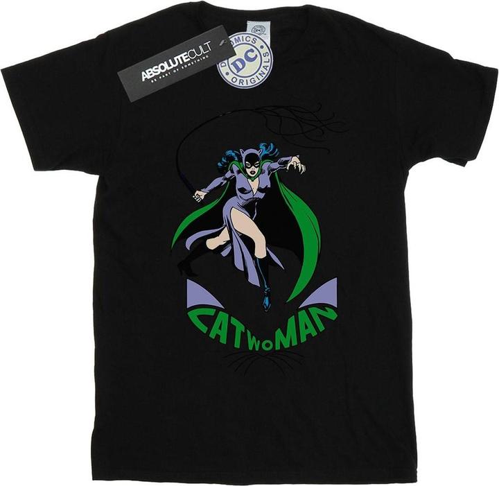 Image du produit - T-shirt CATWOMAN WHIP - Femme (S)