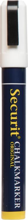 Securit Marcatore a gesso Originale (Bianco, 6 mm, 1 x)