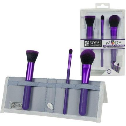 Produktbild Royal & Langnickel MODA Complexion Perfection Makeup Brush Flip Kit lila (Set)