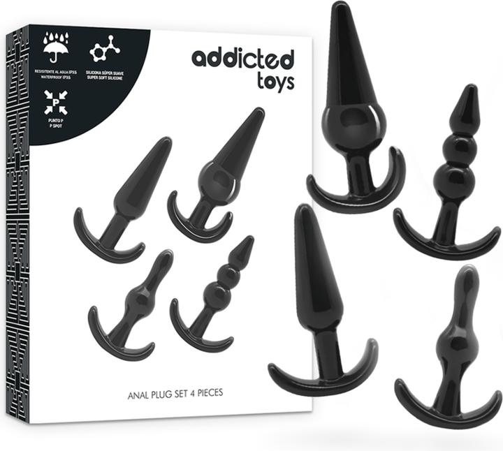 Immagine prodotto Addicted toys Set di plug anali 4 pezzi