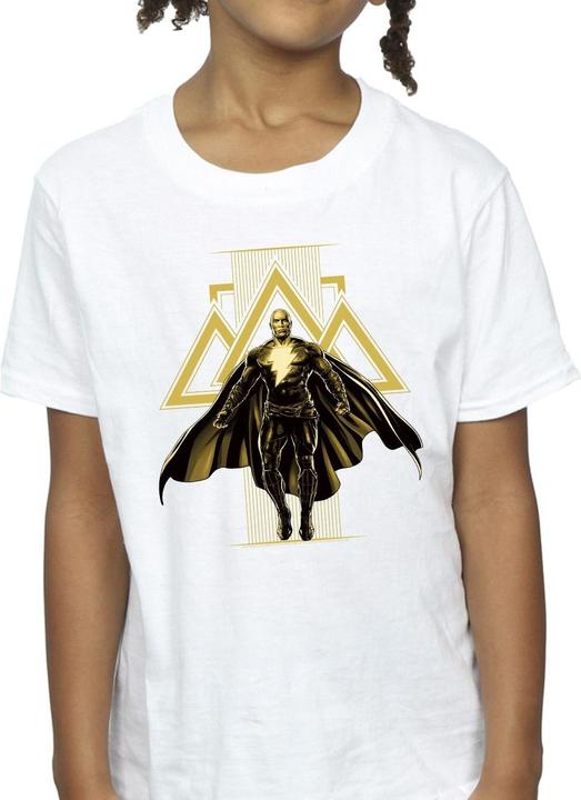 Produktbild Black Adam Rising Golden Symbols TShirt Mädchen (104)