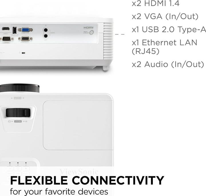 Actual product image Viewsonic Projector PA700X (XGA, 4500 lm, 1.94 - 2.16:1)