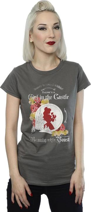 Produktbild Disney Beauty And The Beast Girl in The Castle TShirt (XXL)