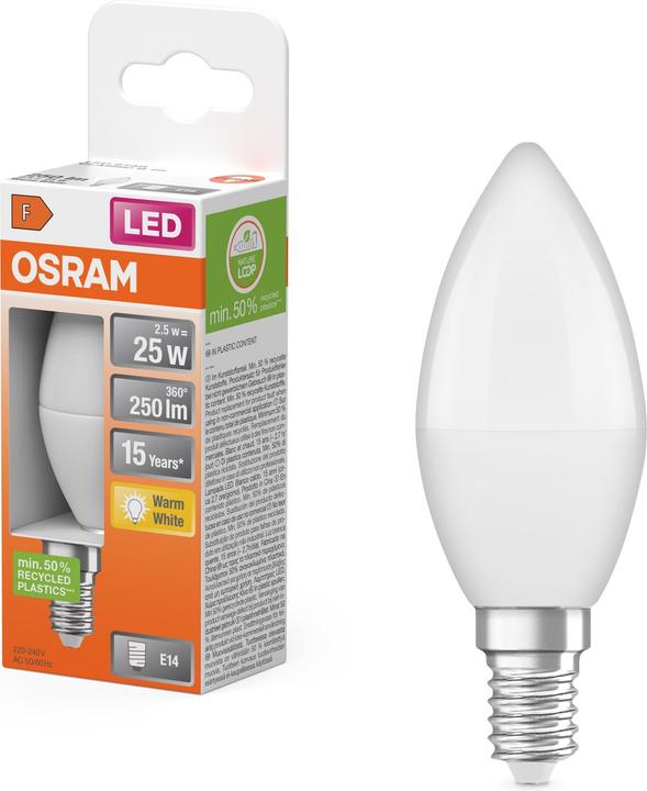 Actual product image Osram Star Classic B (E14, 3.30 W, 250 lm, 1 x, G)