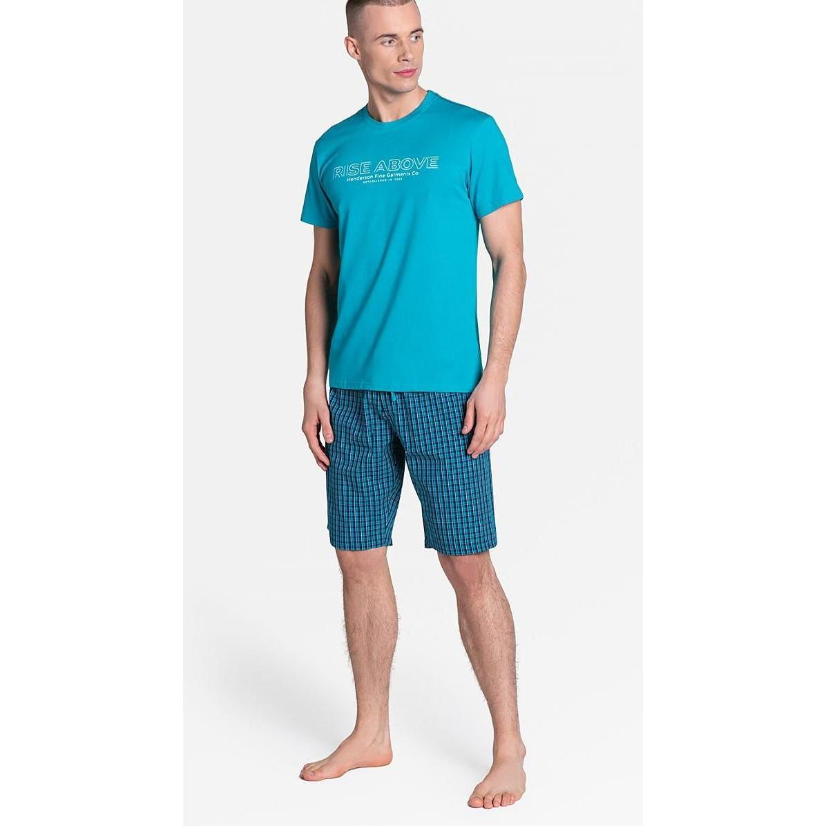 Henderson, Herren, Pyjama, Pyjama, Blau, (XL)