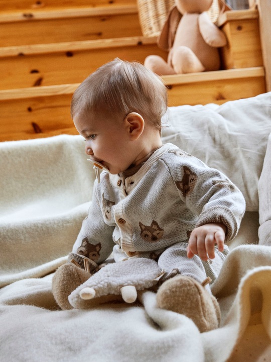 Produktbild Name it Bio-Baumwoll Strickjacke (80)
