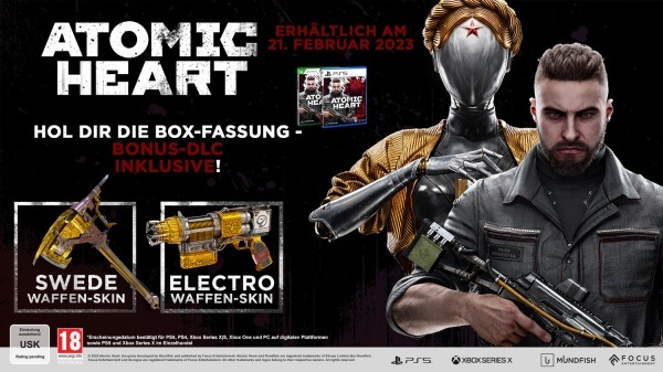 Immagine prodotto Focus Home Interactive Cuore atomico (Xbox One S, Xbox Series X, DE)